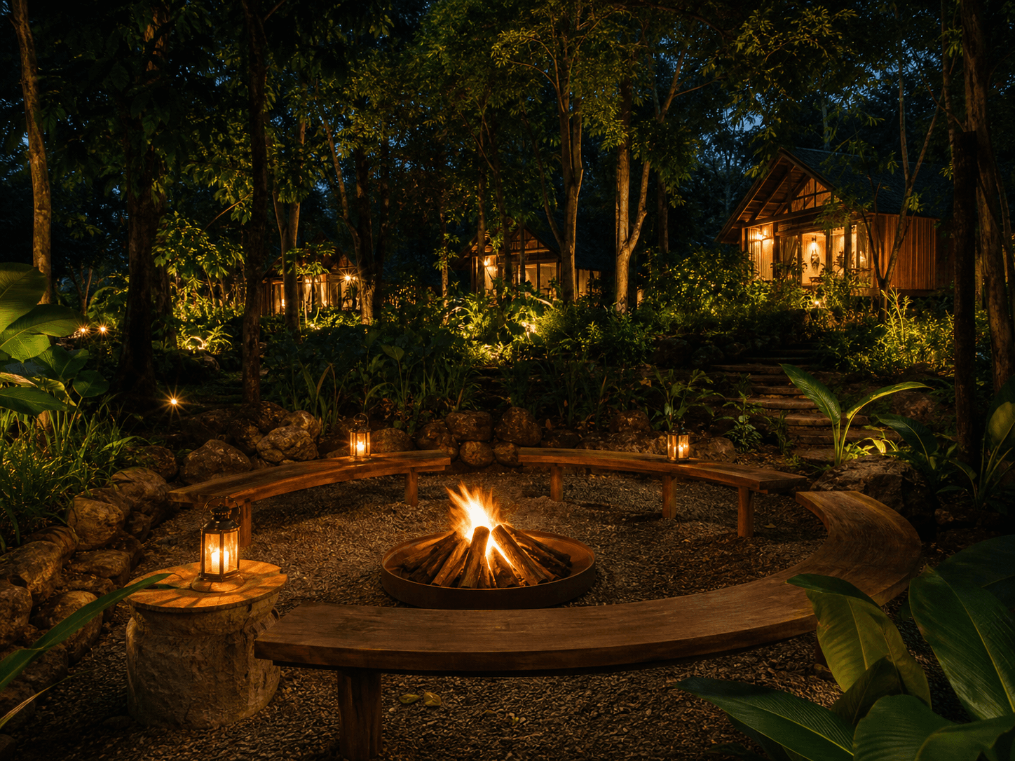 Garden Cabin at Hinom Stay